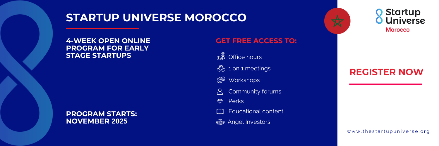 Startup Universe Morocco #SUM25 banner